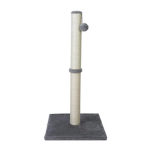 Load image into Gallery viewer, Tall Sisal Cat Scratching Post with Dangling Ball for Indoor Cats and Kittens
