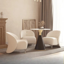 Load image into Gallery viewer, Modern Nordic Fabric Leisure Chair for Living Room, Bedroom, or Salon
