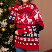 Load image into Gallery viewer, Anime 3D Print Ugly Christmas Pullover for Autumn and Winter
