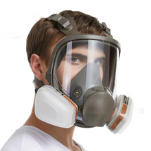 Load image into Gallery viewer, Comprehensive Full Face Respirator Safety Gas Mask with Anti-Fog Protection
