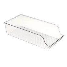 Load image into Gallery viewer, Clear Stackable Refrigerator Soda Can Dispenser Organizer
