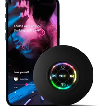 Load image into Gallery viewer, Waterproof Portable Bluetooth Speaker with LED Lights and Suction Cup
