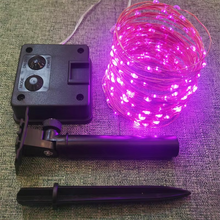 Load image into Gallery viewer, Enchanted Solar LED Garden Lights – Copper Wire
