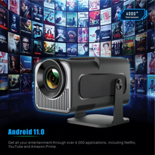 Load image into Gallery viewer, Compact 4K Android Mini Projector with WiFi &amp; Bluetooth
