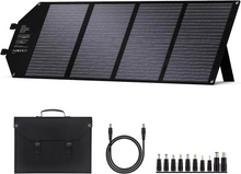 Load image into Gallery viewer, Foldable Portable Solar Panel Charger 100W, 60W, 40W with USB and DC Output – Waterproof for Power Stations
