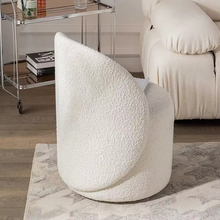 Load image into Gallery viewer, Modern Nordic Rotating Vanity Stool with Cushioned Seat for Dressing Rooms
