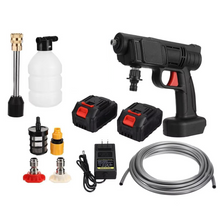 Load image into Gallery viewer, Portable Cordless High-Pressure Car Washer with Rechargeable Lithium Battery
