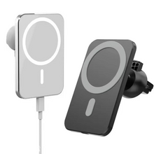 Load image into Gallery viewer, 15W Magnetic Wireless Car Charger Mount with Type-C Fast Charging for iPhone 12 and 13 Series
