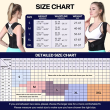 Load image into Gallery viewer, Adjustable Upper Back Posture Support, Alignment Strap for Men and Women
