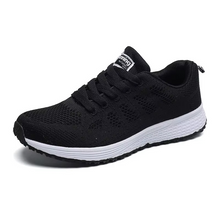 Load image into Gallery viewer, Women's Lace-Up Mesh Sneakers for Everyday Comfort and Breathable Walking
