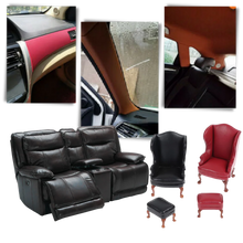 Load image into Gallery viewer, Self Adhesive Leather Repair Patch for Furniture, Car Seats, and Clothing
