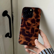 Load image into Gallery viewer, Retro Amber Texture Laser Phone Case
