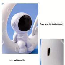 Load image into Gallery viewer, Astronaut Moon Nightlight LED Desk Lamp for Bedroom Décor and Gifts
