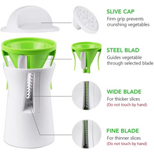 Load image into Gallery viewer, Heavy Duty Spiralizer Vegetable Slicer and Zucchini Noodle Maker
