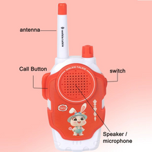 Load image into Gallery viewer, 2pcs Kids Walkie-Talkies, 1600–1600ft Two-Way Radios, Mini Outdoor Adventure Toy Set
