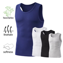 Load image into Gallery viewer, Men's Bamboo Compression Tank Top
