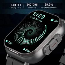 Load image into Gallery viewer, 2" Smartwatch with Built-In Bluetooth Headset and Fitness Tracker
