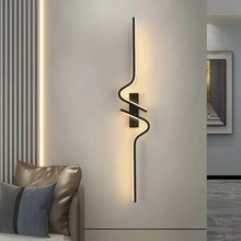 Load image into Gallery viewer, Sleek LED Wall Sconce - Minimalist Indoor Lighting for Living Spaces
