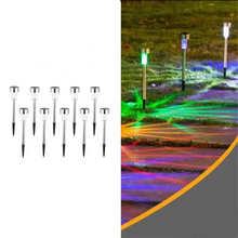 Load image into Gallery viewer, Solar-Powered Fairy Light 10-Piece Set for Outdoor Landscaping
