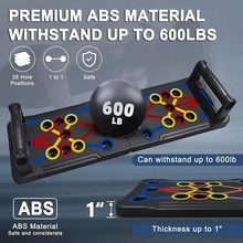 Load image into Gallery viewer, Portable Foldable Push Up Board for Full Body Home Workouts
