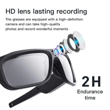 Load image into Gallery viewer, 4K HD Smart Glasses Camera for Driving Recording and Outdoor Sports
