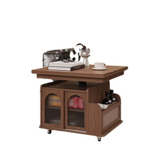 Load image into Gallery viewer, Solid Wood Lift Top Coffee Table with Hidden Storage and Convertible Design

