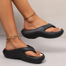 Load image into Gallery viewer, Women's Thick Platform EVA Flip Flops – Comfortable Cloud Sandals with Non-Slip Sole
