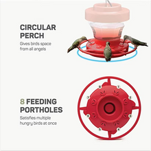 Load image into Gallery viewer, Garden Hummingbird Feeder with Ant and Bee Proof 8 Feeding Stations
