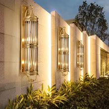 Load image into Gallery viewer, Elegant European Copper Waterproof Outdoor Wall Sconce
