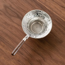 Load image into Gallery viewer, Stainless Steel Mesh Tea Strainer, Fine Filter Sieve for Loose Leaf Tea
