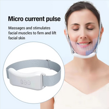 Load image into Gallery viewer, Face Slimming Device EMS Microcurrent Sculpting Vibrating Belt with Heat Compress for Personal Care
