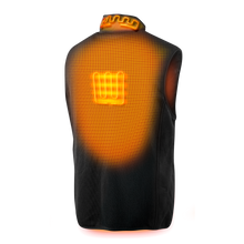 Load image into Gallery viewer, Mens Heated Knit Vest with Four Heating Zones and Rechargeable Battery for Cold Weather

