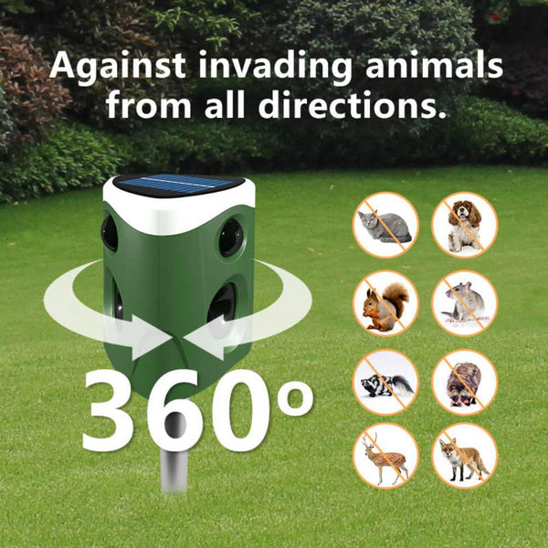 360° Animal Repellent Deterrent 3 in 1