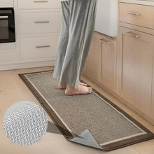 Load image into Gallery viewer, Kitchen Floor Mats, Anti-Slip Comfort Rug with Elegant Texture
