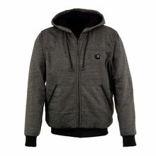Load image into Gallery viewer, Rechargeable Heated Hoodie with Three Heat Settings and Motorcycle Power Option
