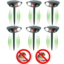 Load image into Gallery viewer, Ultrasonic Chipmunk Repeller - Solar Powered - Get Rid of Chipmunks in 48 Hours
