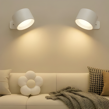 Load image into Gallery viewer, Magnetic LED Wall Lamp with 360° Rotation and Touch Control, 3 Color Temperatures

