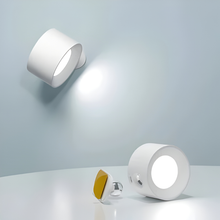 Load image into Gallery viewer, Magnetic LED Wall Lamp with 360° Rotation and Touch Control, 3 Color Temperatures
