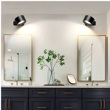 Load image into Gallery viewer, Magnetic LED Wall Lamp with 360° Rotation and Touch Control, 3 Color Temperatures

