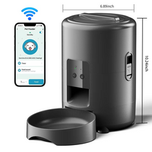Load image into Gallery viewer, Smart 68oz Automatic Pet Feeder with Camera &amp; WiFi Control
