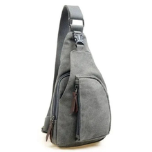 Load image into Gallery viewer, Canvas Crossbody Bag Adjustable Strap
