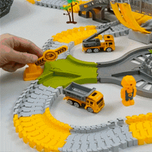 Load image into Gallery viewer, Magic Climbing Track Car Set for Kids Educational Engineering Play Set
