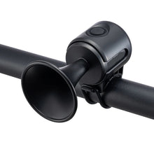 Load image into Gallery viewer, 120 Decibel Electric Bike Horn with Strap Mount and Water Resistant Casing for Cycling
