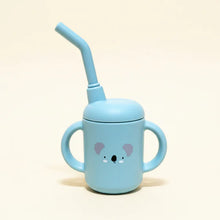 Load image into Gallery viewer, Silicone Straw Cup for Baby and Child
