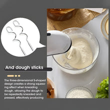 Load image into Gallery viewer, Electric Hand Mixer with 7 Speed Settings, Stainless Steel Beaters and Dough Hooks
