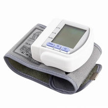 Load image into Gallery viewer, Digital Wrist Blood Pressure Monitor, Automatic Pulse Cuff
