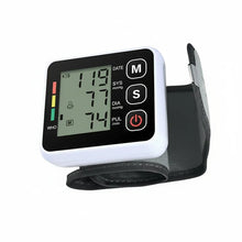 Load image into Gallery viewer, Digital Wrist Blood Pressure Monitor, Automatic Pulse Cuff
