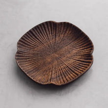 Load image into Gallery viewer, Lucky Clover Walnut Drink Coaster Set
