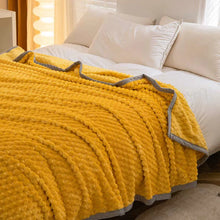 Load image into Gallery viewer, Weighted Blanket Textured Plush Bed Throw, Reversible Fleece Design
