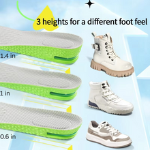 Load image into Gallery viewer, AirPlus Height Boosting Sports Insoles with Air Cushion Technology

